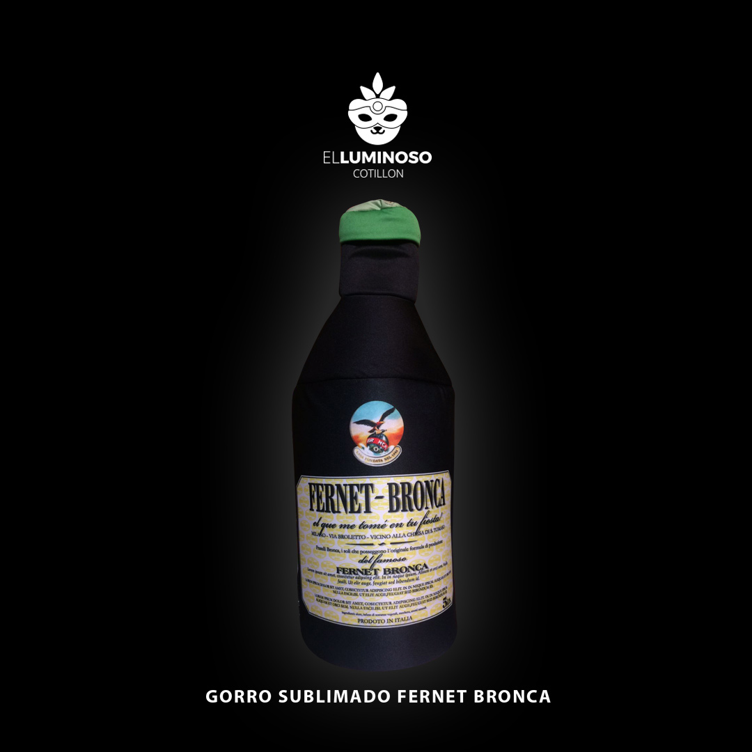 GORRO FERNET SUBLIMADO