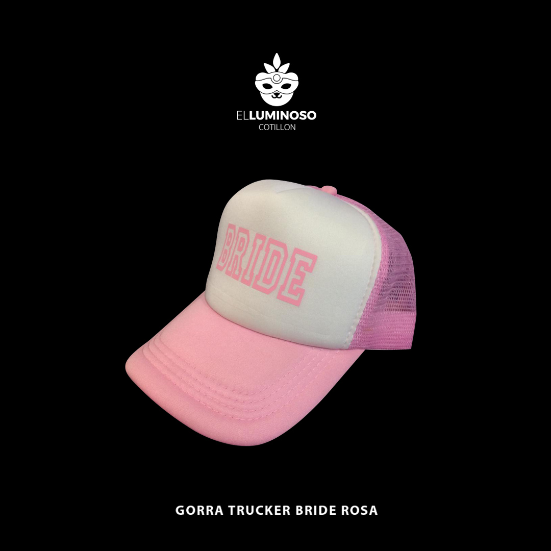 GORRA BRIDE ROSA