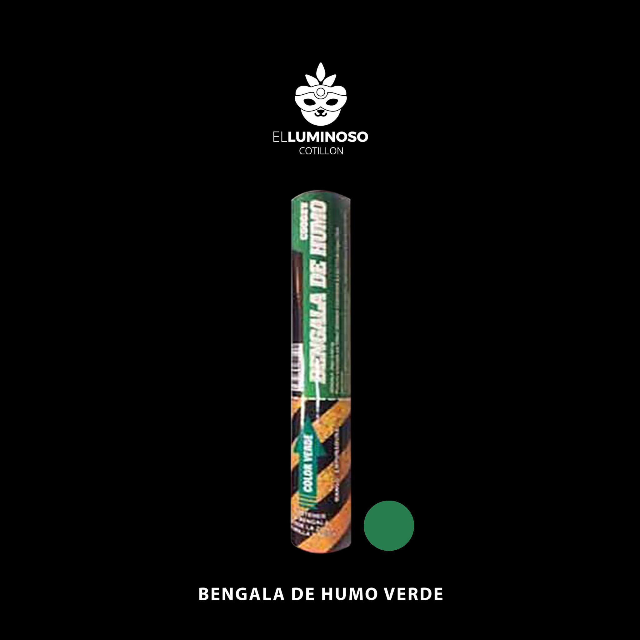 BENGALA HUMO CF VERDE