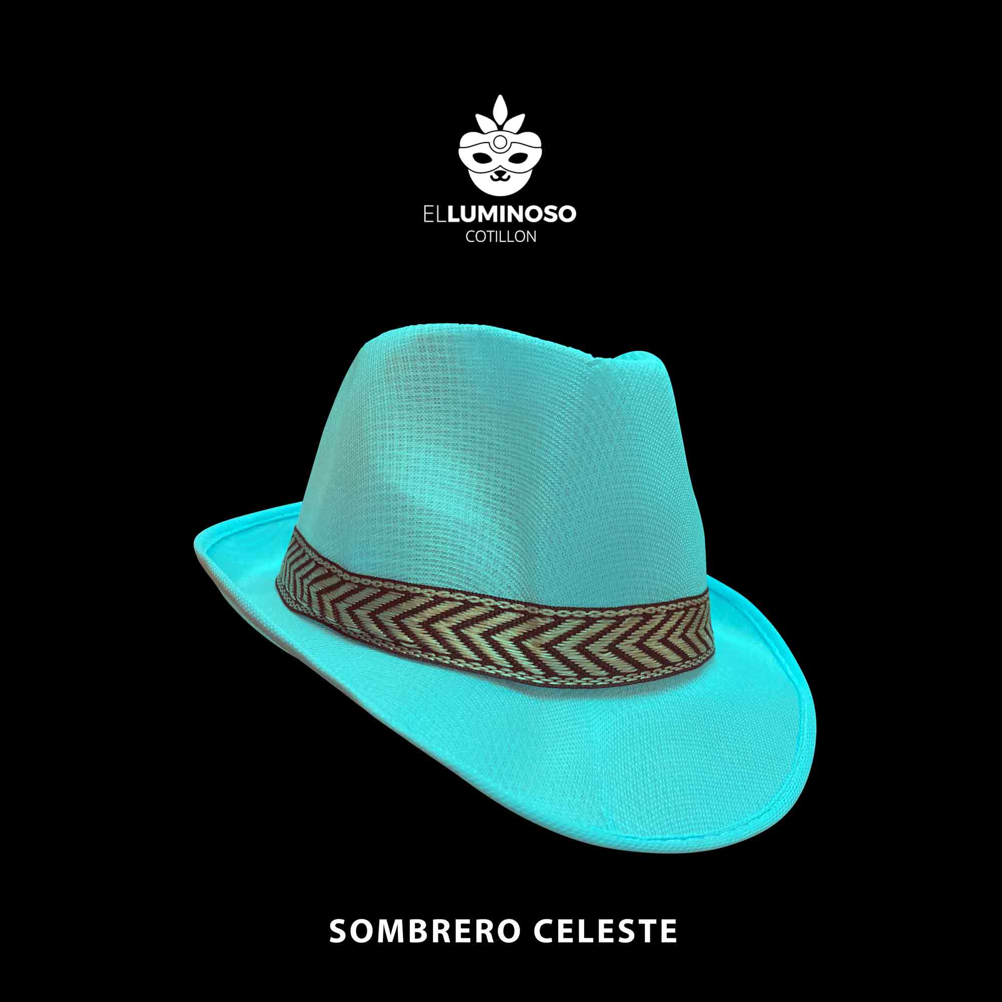 SOMBRERO GUAPO CELESTE