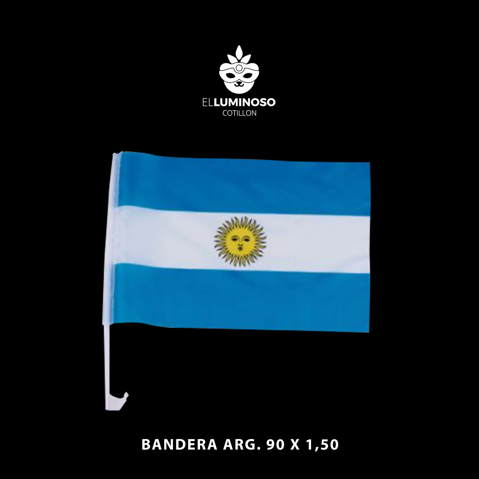 BANDERA TELA ARGENTINA 0,90X1,50
