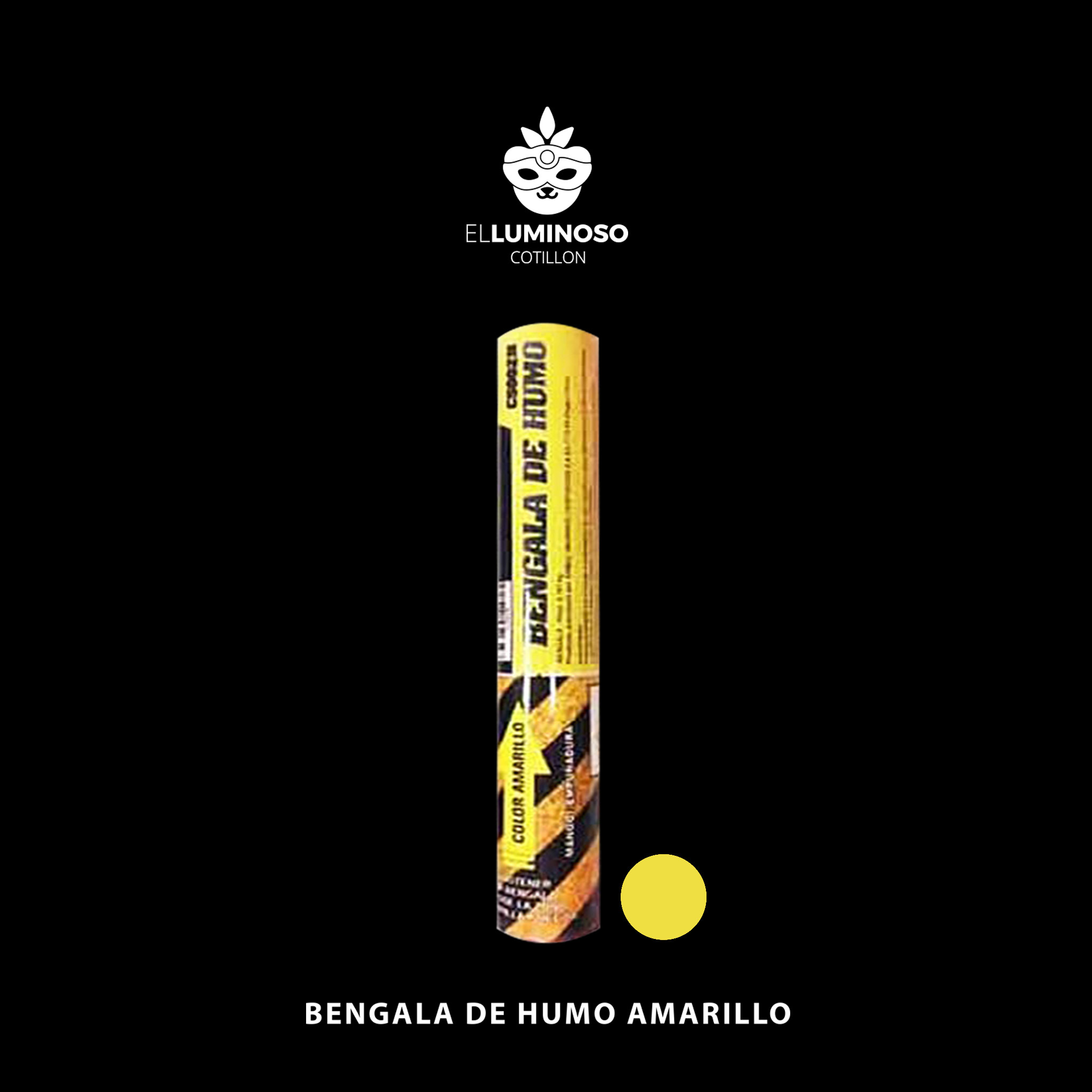 BENGALA HUMO CF AMARILLO