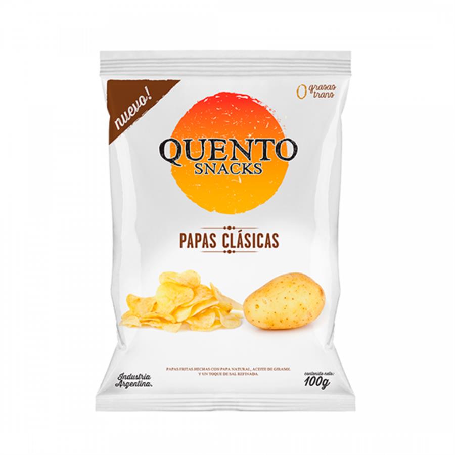 QUENTO PAPAS CLASICAS X100GRS
