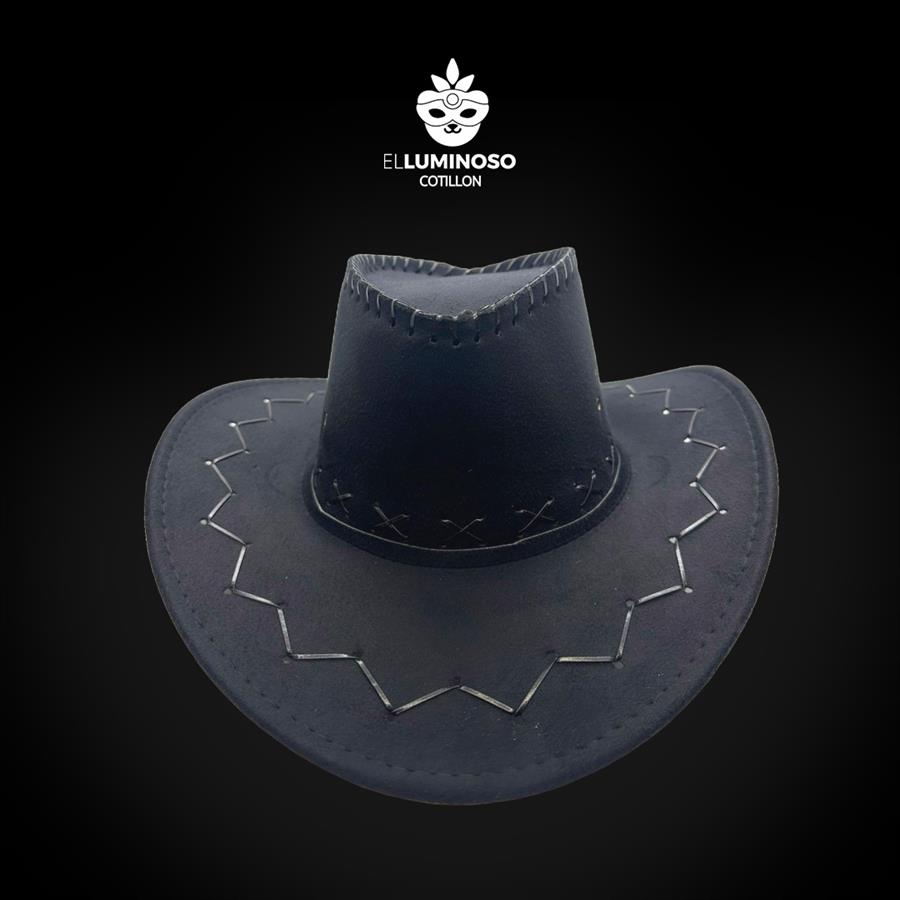 SOMBRERO COWBOY NEGRO MM167-02