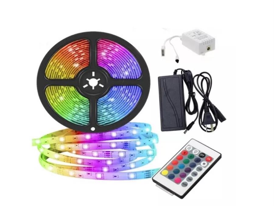 TIRA LED RGB 3528 EXT 5M LED