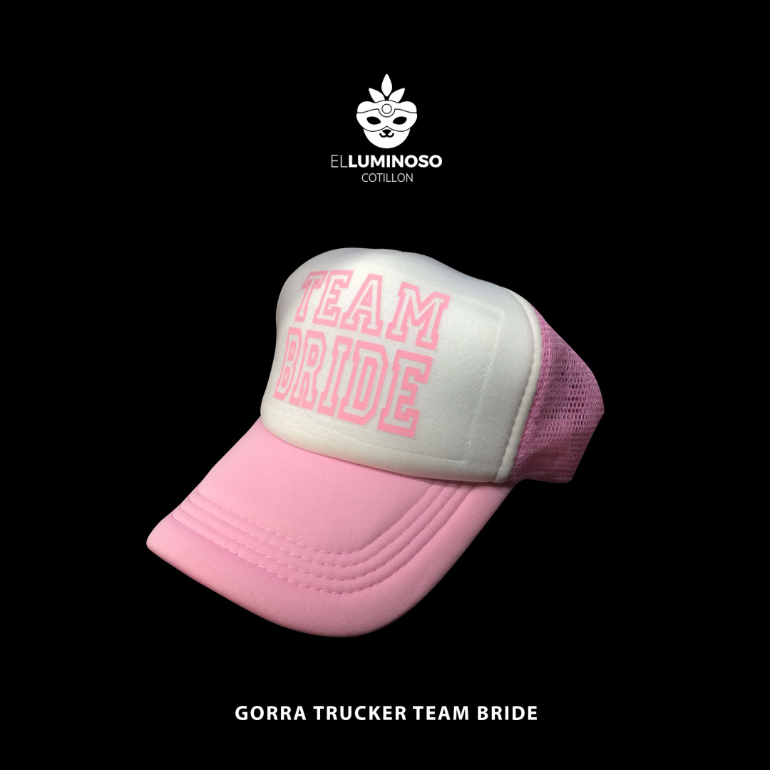 GORRA TEAM BRIDE ROSA