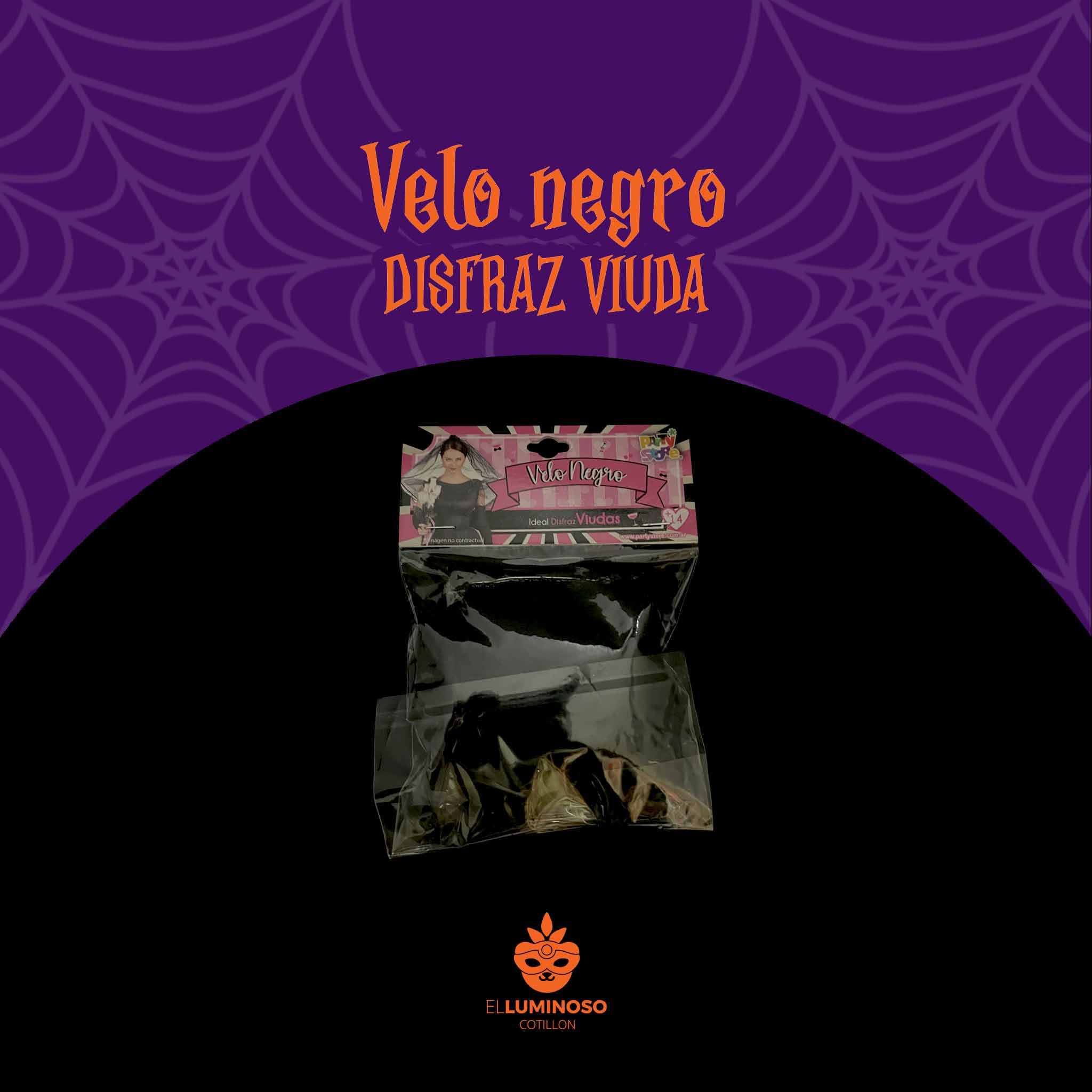 VELO VIUDA NEGRA