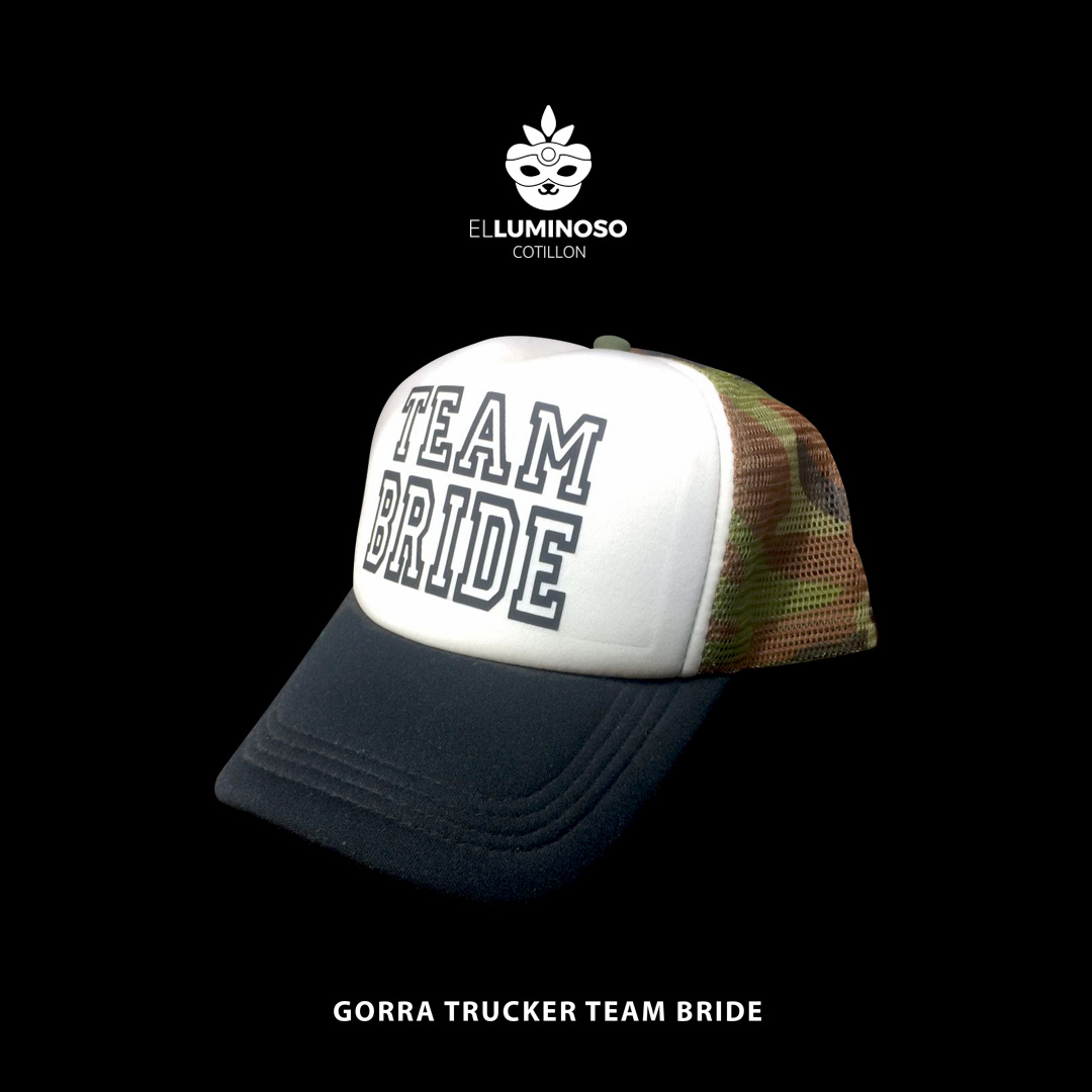 GORRA TEAM BRIDE CAMUFLADA