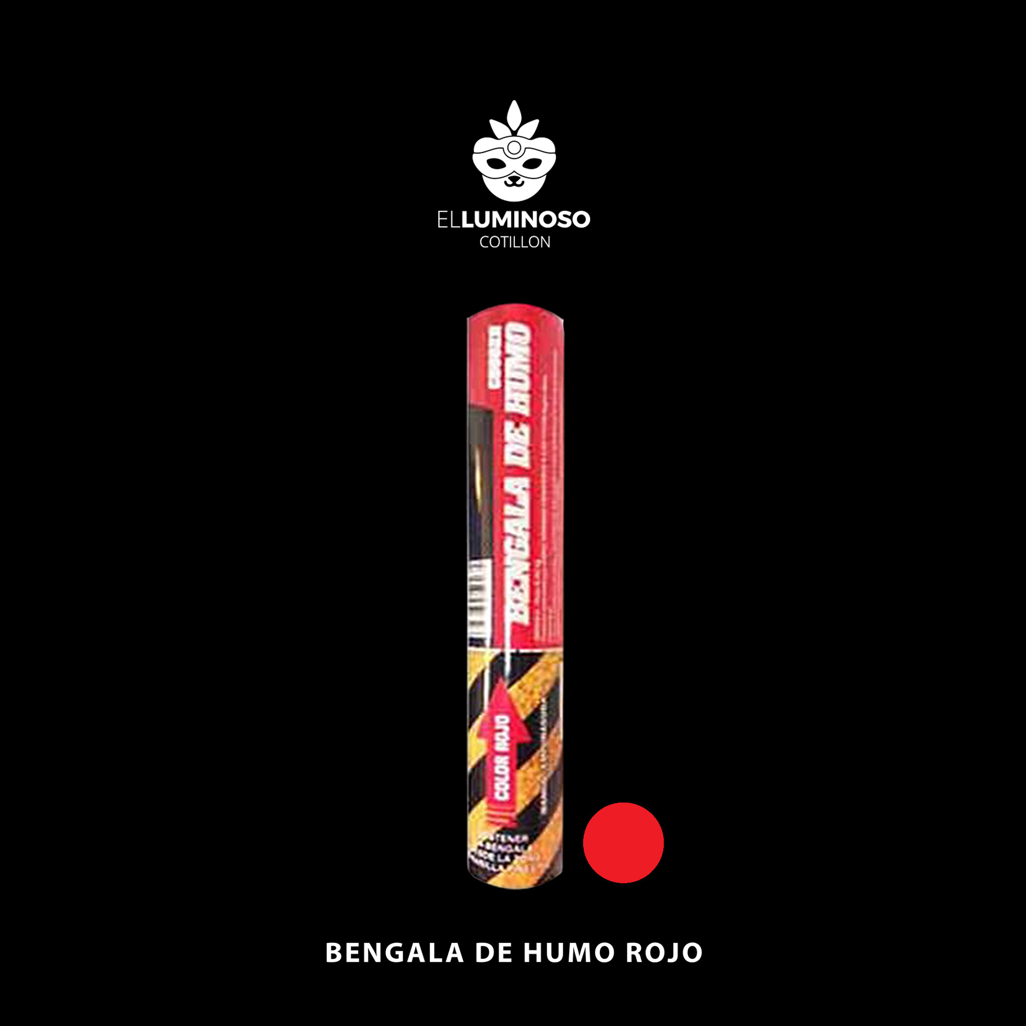 BENGALA HUMO CF ROJO