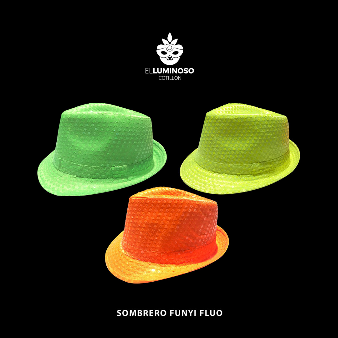 SOMBRERO FUNYI LENTEJUELA