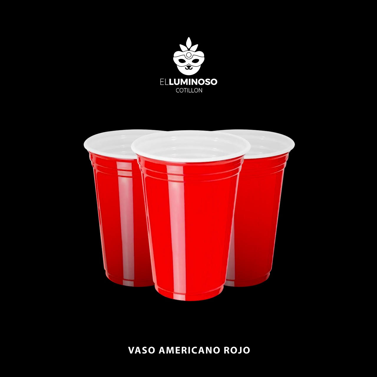 VASO ROJO YANKEE 400cc X25