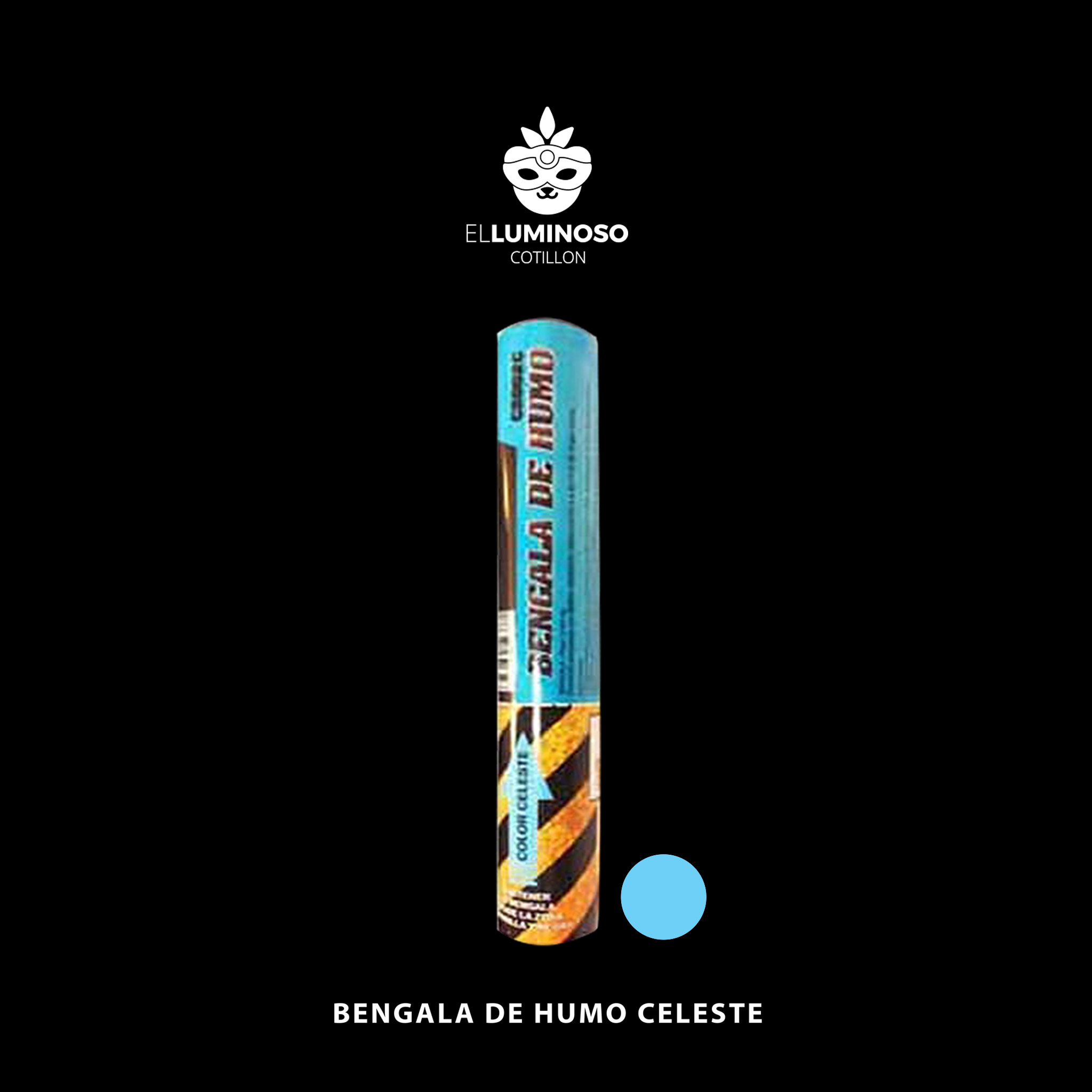 BENGALA HUMO CF CELESTE