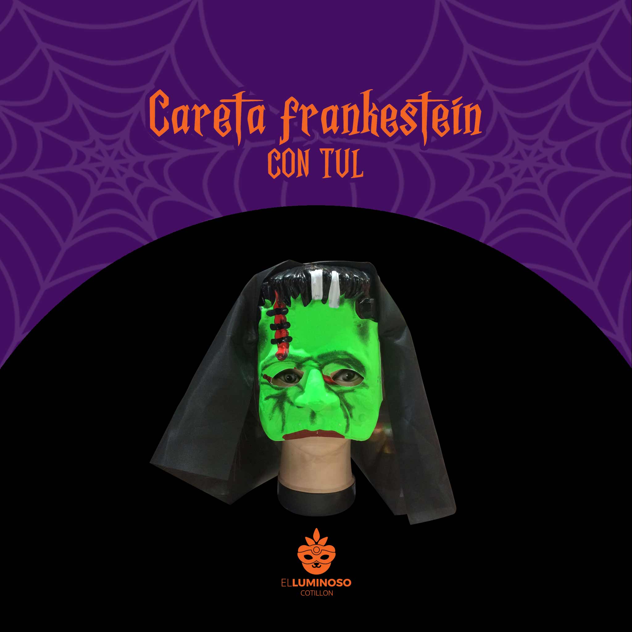 CARETA FRANKESTEIN CON TUL