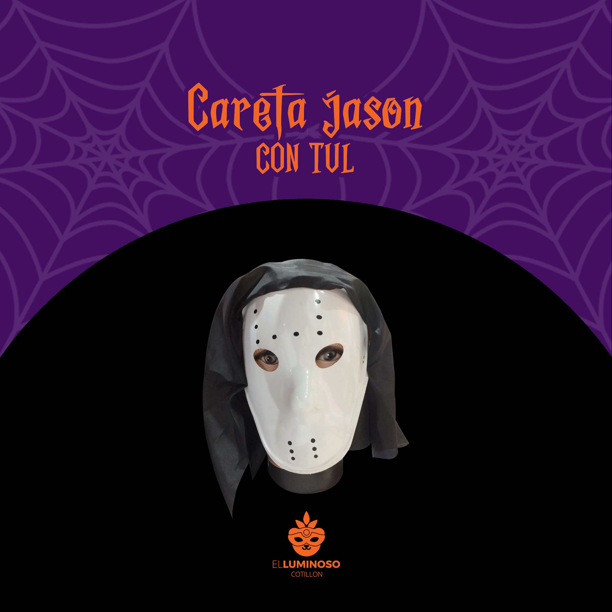 CARETA JASON CON TUL
