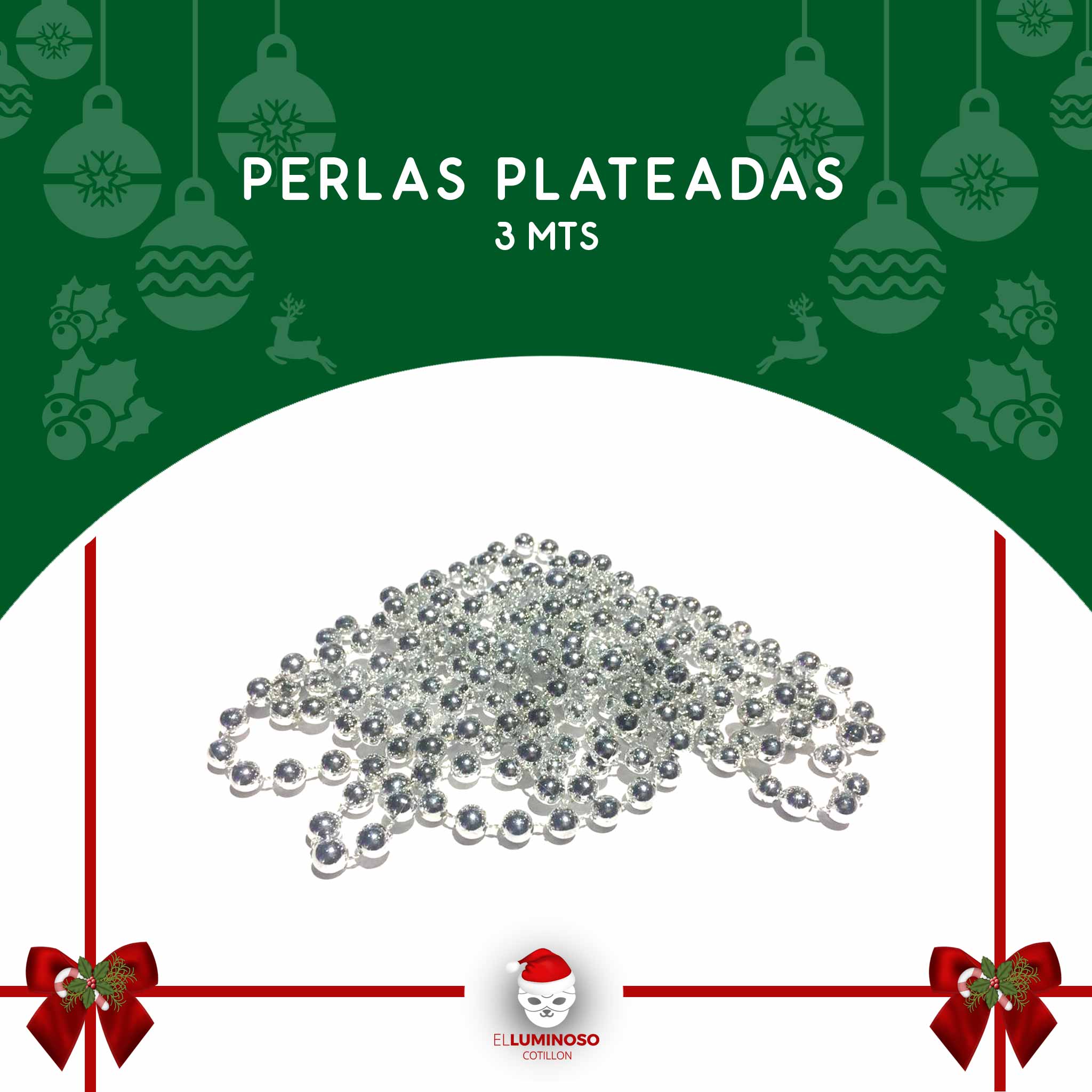 PERLAS PLATEADAS 3 MTS