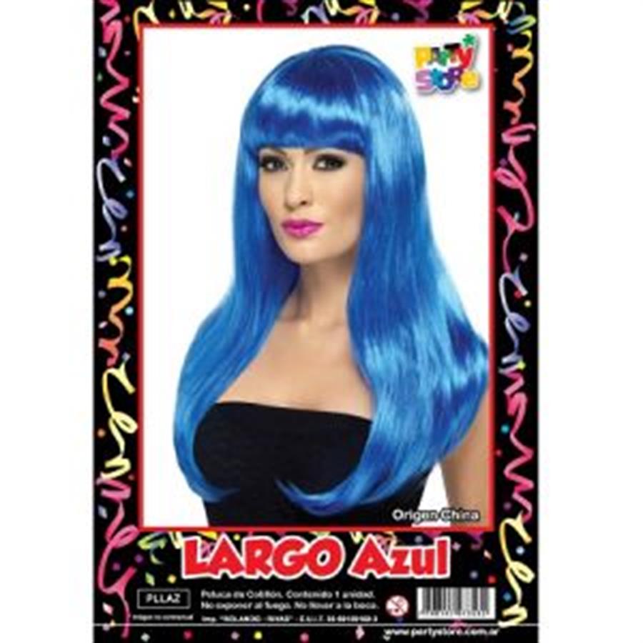 PELUCA LARGO AZUL PLLAZ