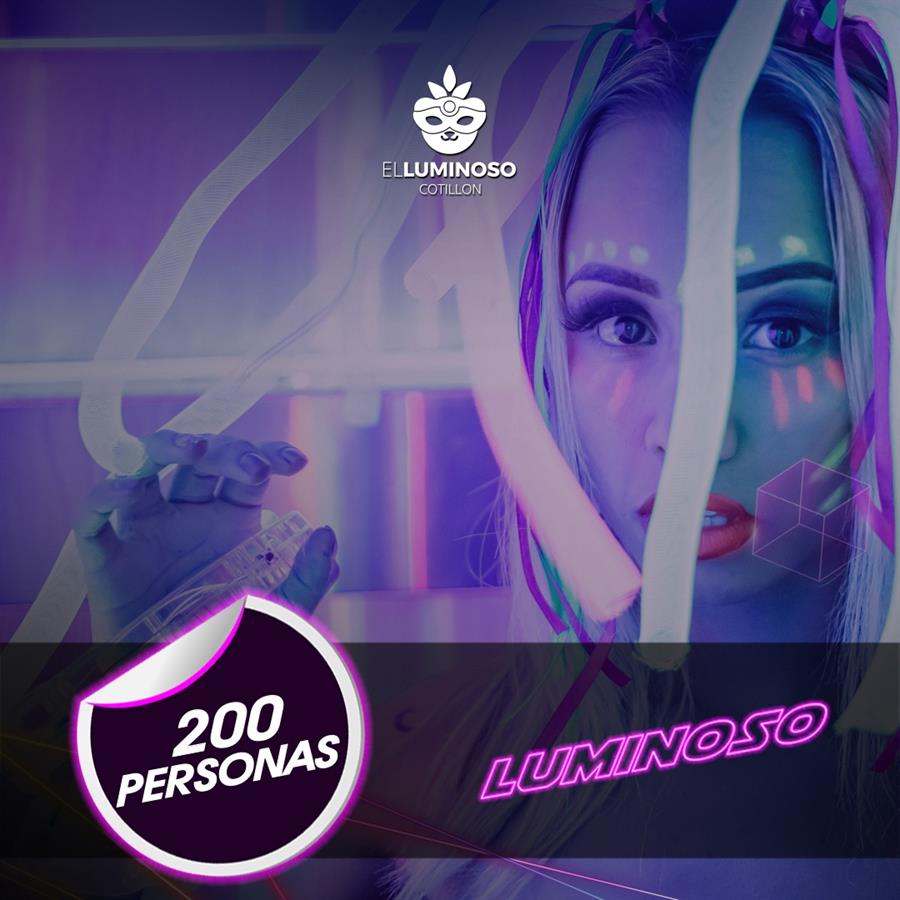 PROMO 300 PERSONAS LUMINOSO