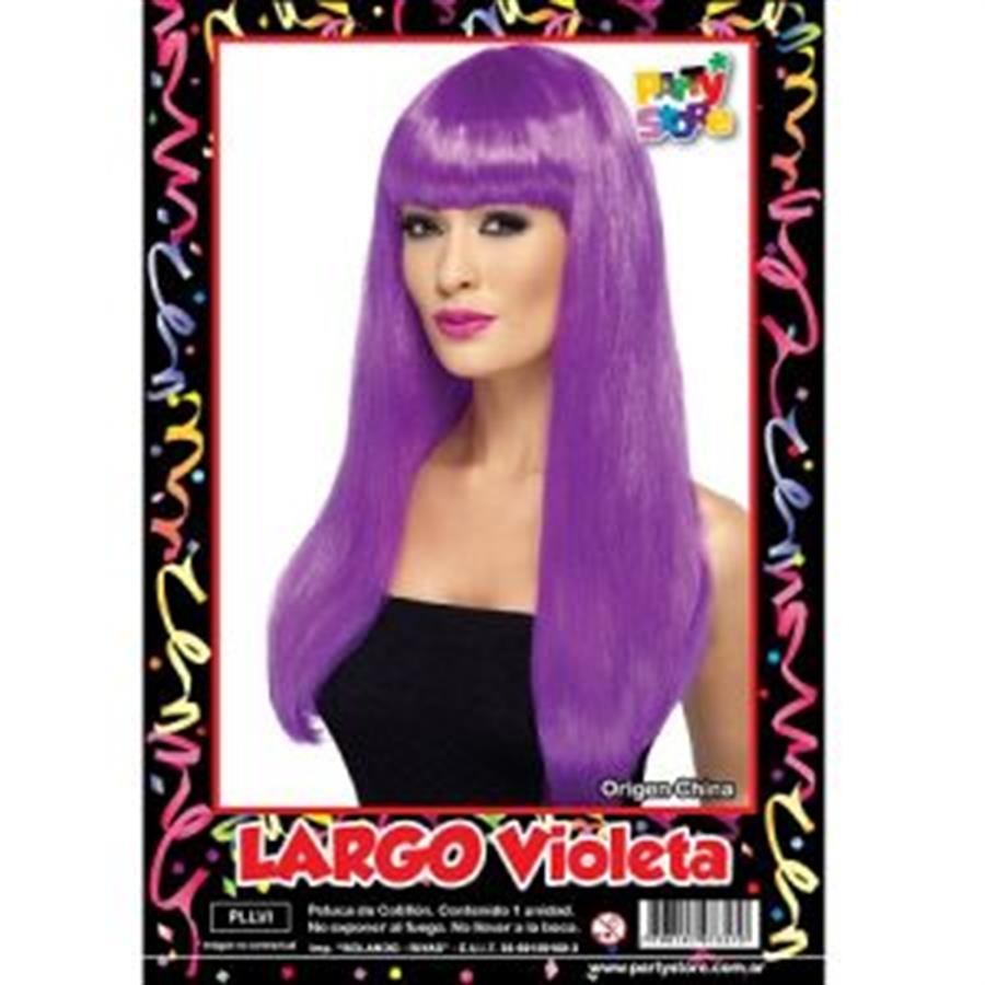 PELUCA LARGO VIOLETA PLLVI