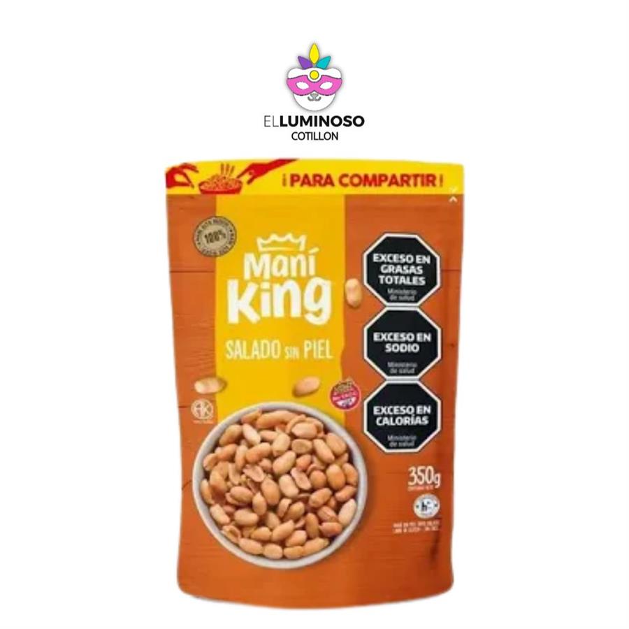 MANI KING SALADO SIN PIEL 350GR