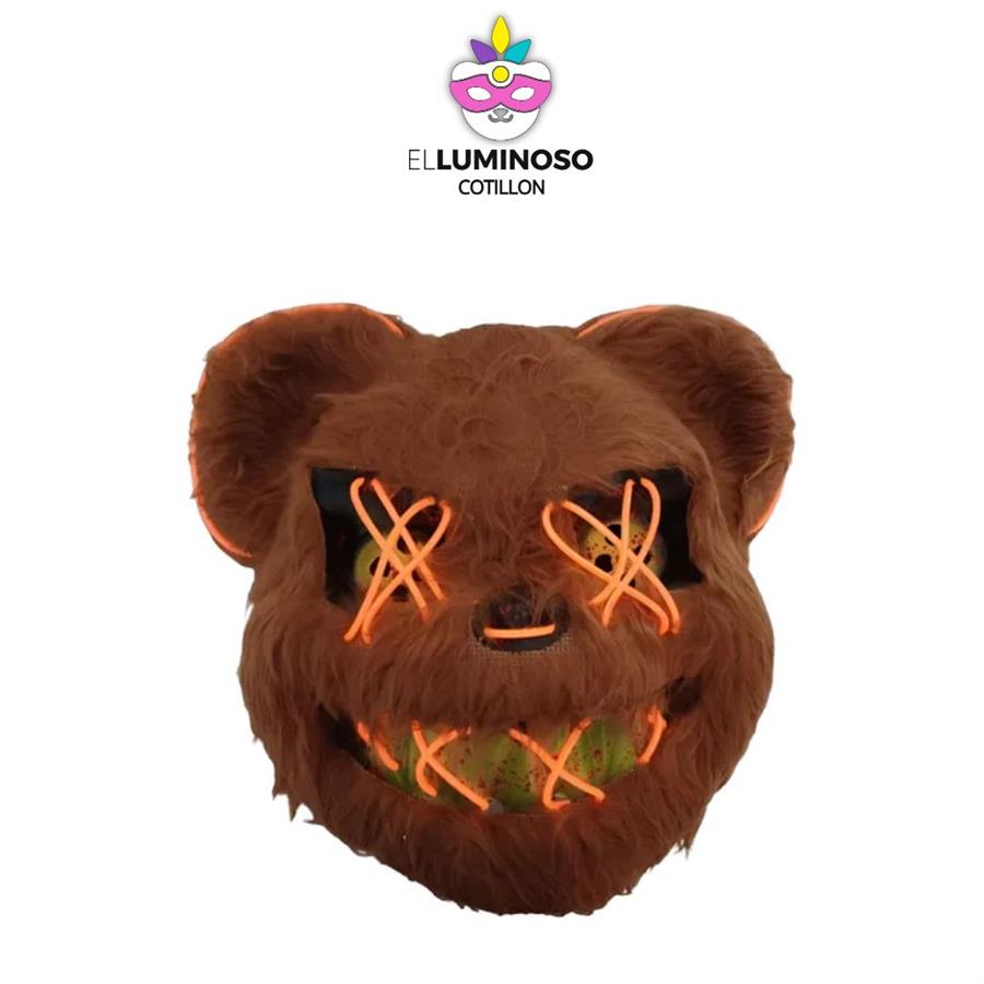 MASCARA TEDDY MALO LED YJ0913