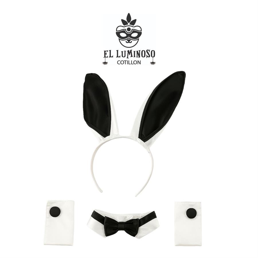 SET CONEJITA OREJAS CUELLO PULSERAS AC114