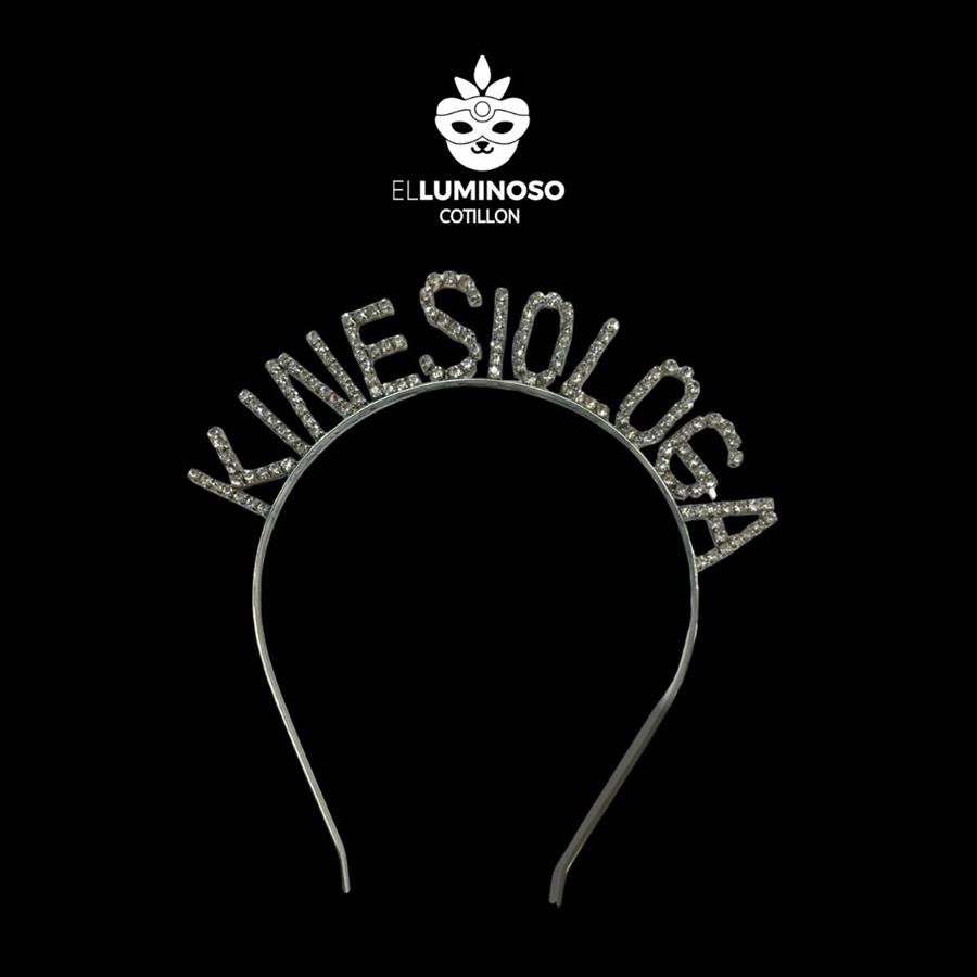 VINCHA STRASS METAL KINESIOLOGA