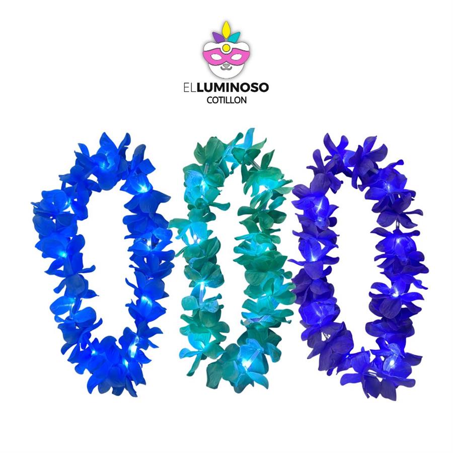COLLAR HAWAIANO LED COLORES PLENOS FJ5330