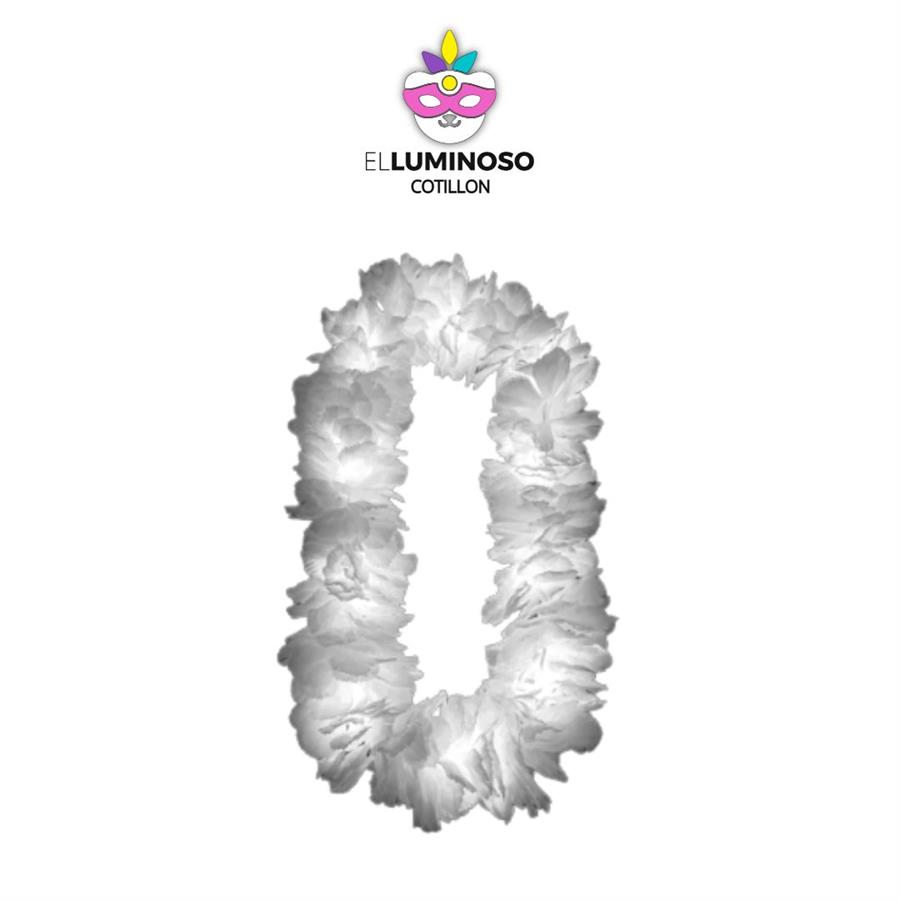 COLLAR HAW FLOWERTIME SEDA LED BLANCO