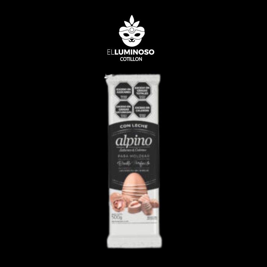 CHOCOLATE ALPINO BARRA LECHE 500G
