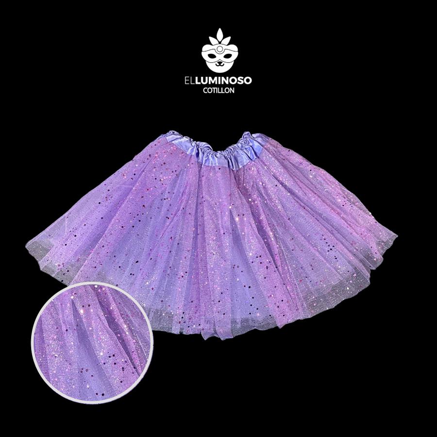 POLLERA TUTU VIOLETA