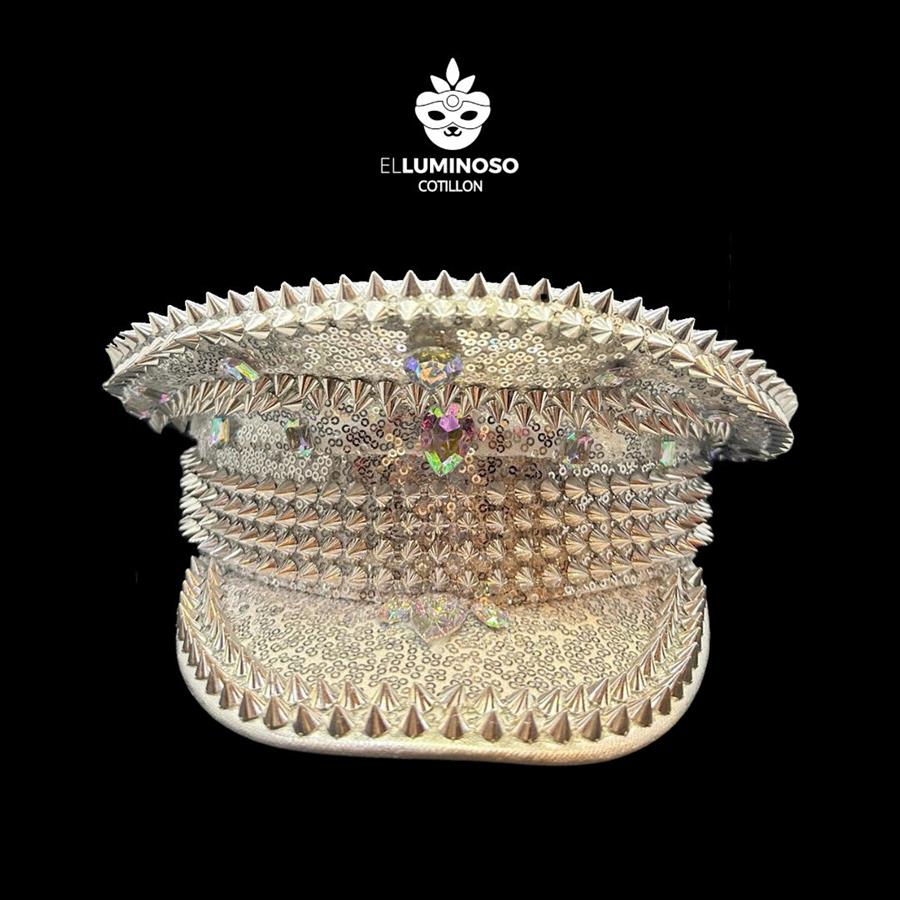 GORRO ALMIRANTE PLATA MM206-01P