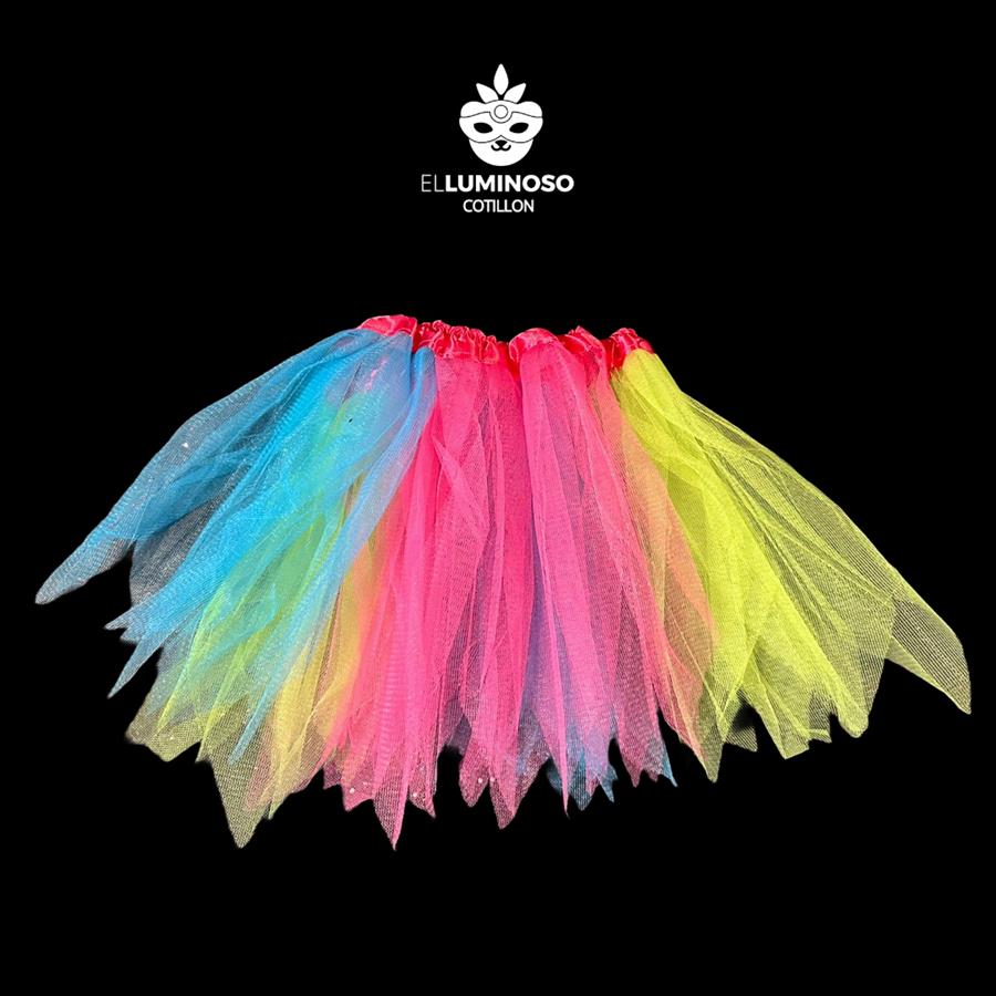 POLLERA TUTU MULTI PASTEL MM180-16