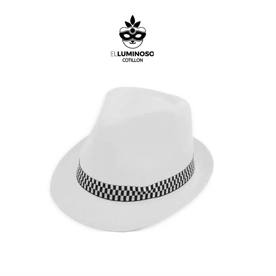 SOMBRERO GUAPO TELA BLANCO