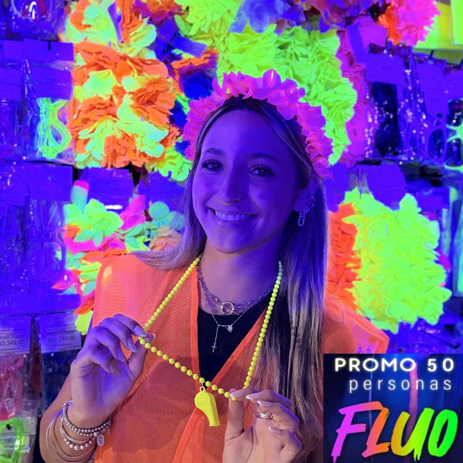 PROMO 50 PERSONAS FLUO