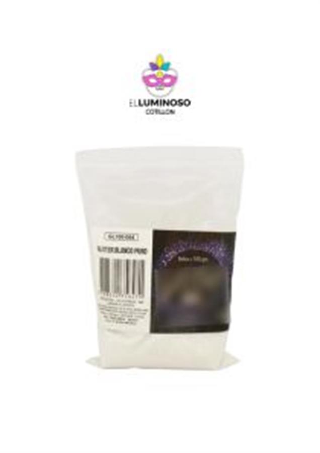 GLITTER PS BOLSA X100GR BLANCO PURO GL100