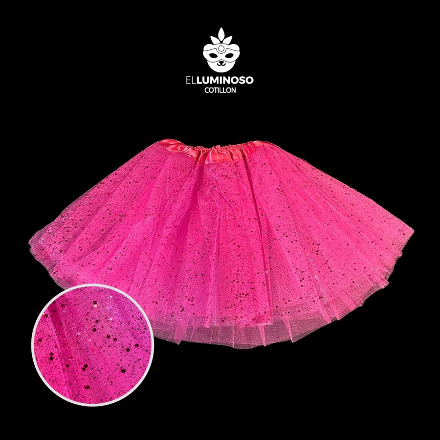 POLLERA TUTU FUCSIA