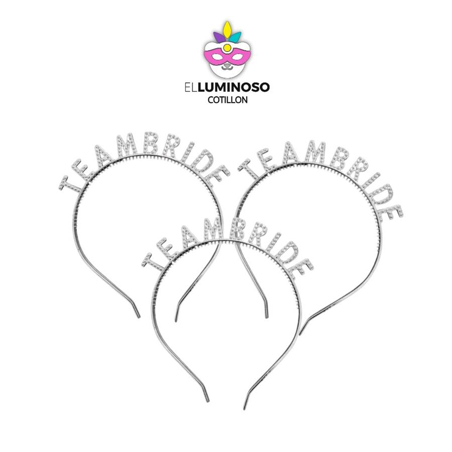 VINCHA PLASTICA BRIDE TEAM MM11-12 x6
