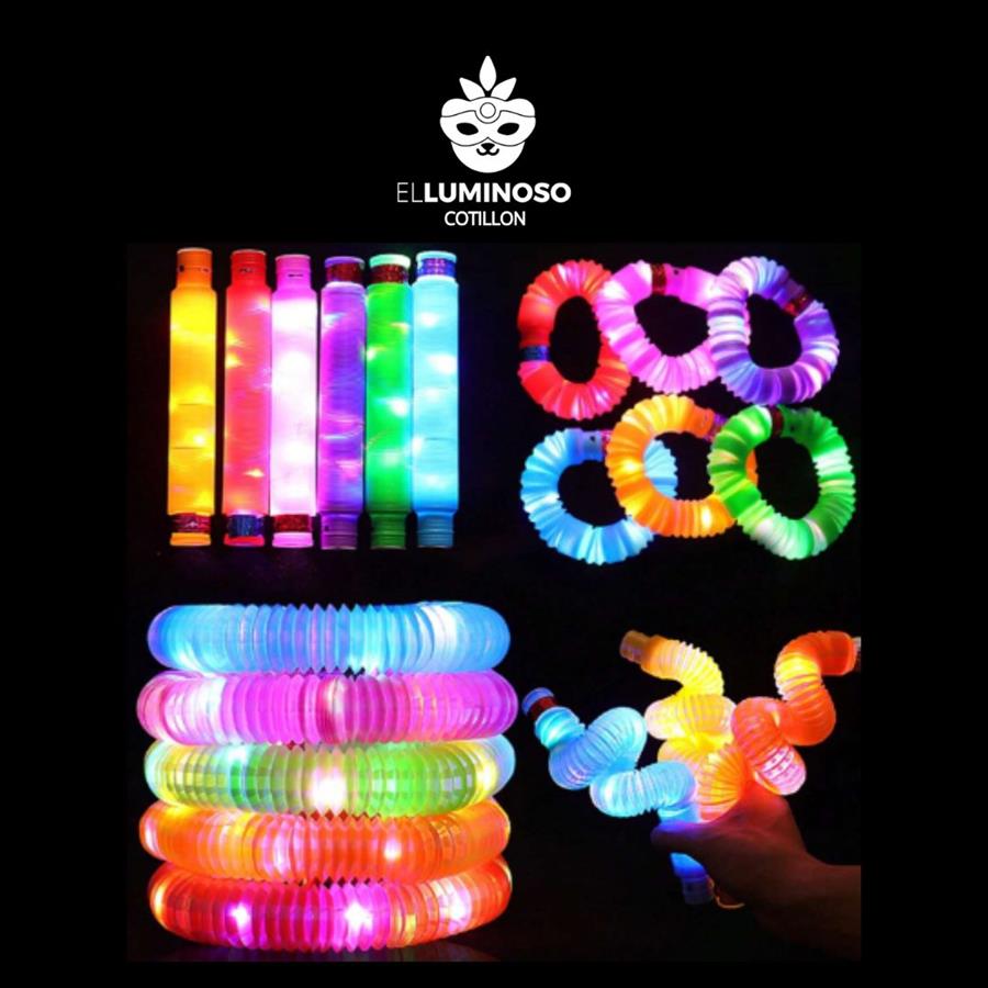 PULSERA LED RESORTE MULTIUSO X1