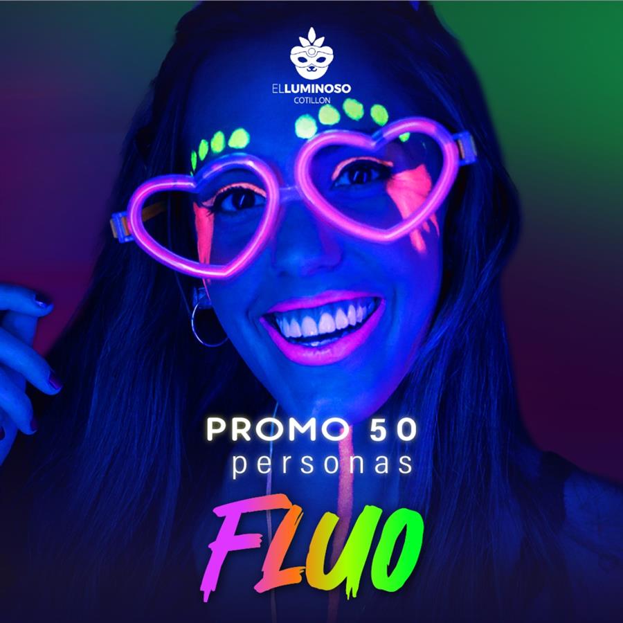 PROMO 50 PERSONAS FLUO