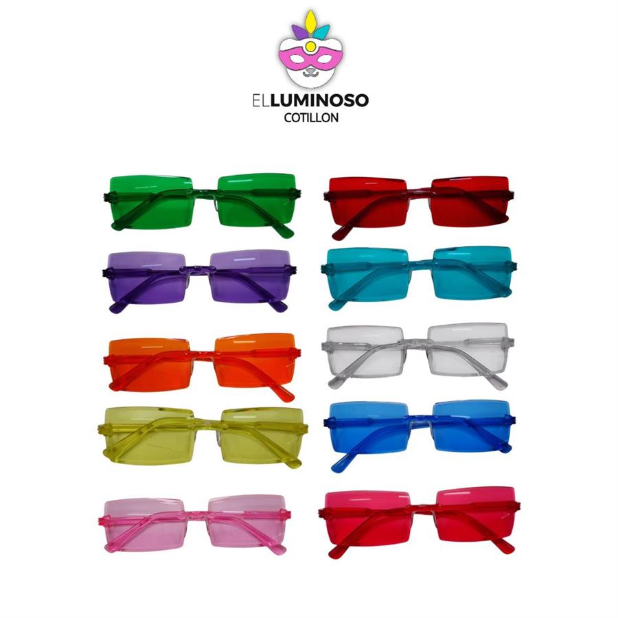ANTEOJO ACRILICO RECTANGULAR X1