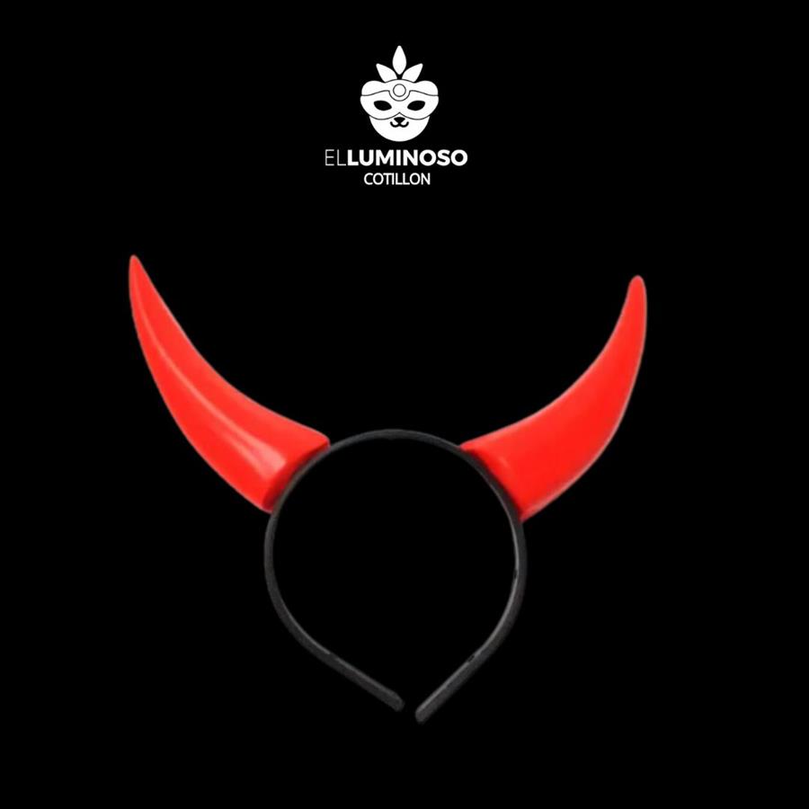 VINCHA DIABLO CUERNO ECO X1 TP