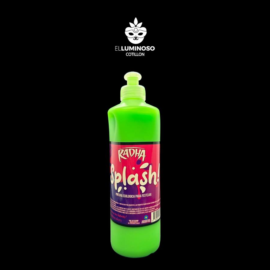 LANZA PINTURA 500 CC VERDE SPLASH