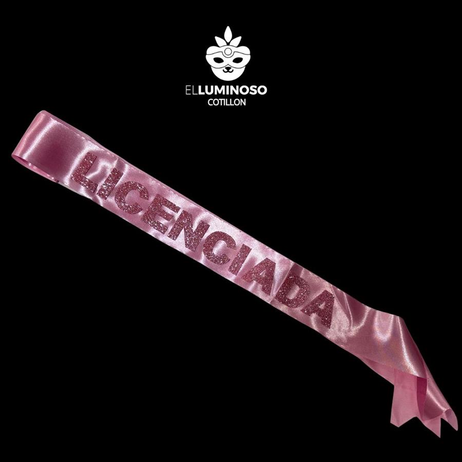 BANDA LICENCIADA ROSA