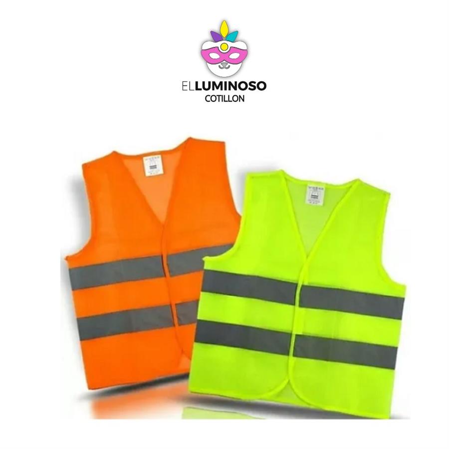 CHALECO FLUO X10
