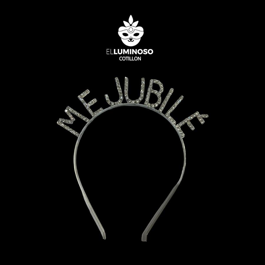 VINCHA STRASS METAL ME JUBILE