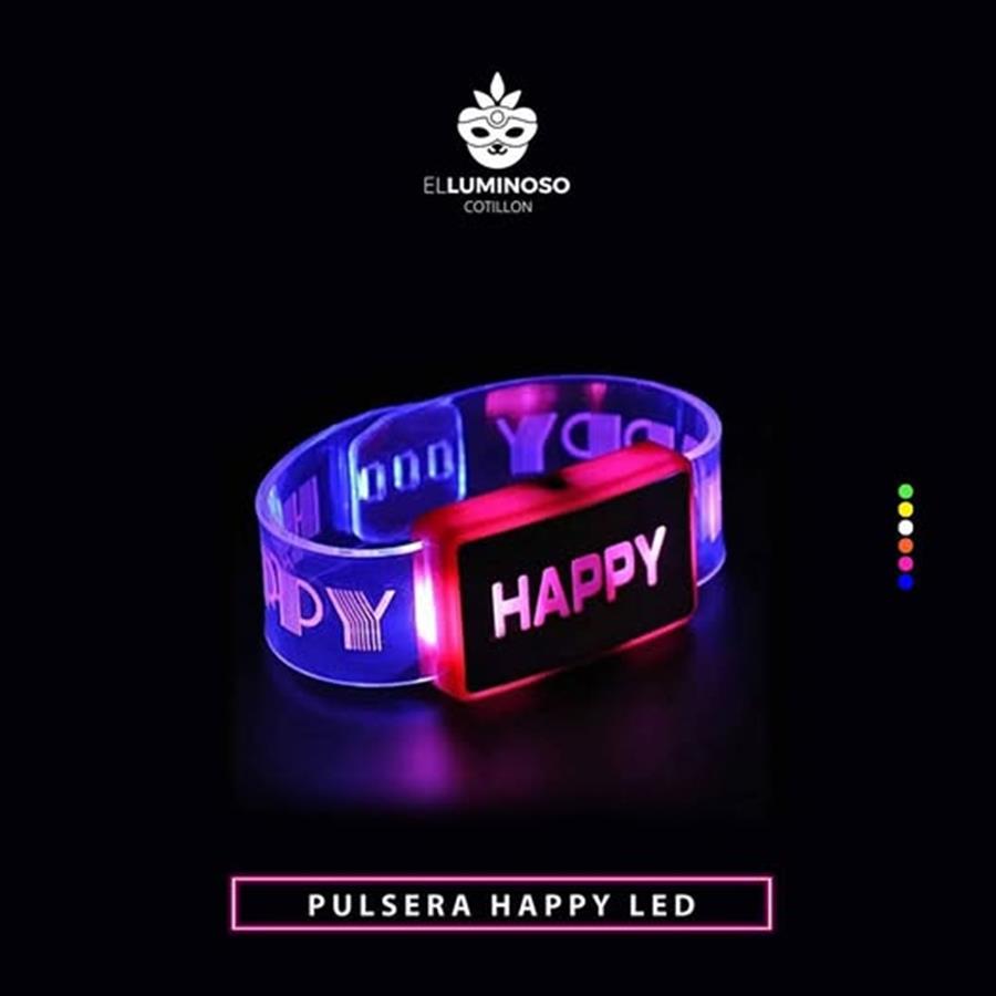 PULSERA LUMINOSA HAPPY