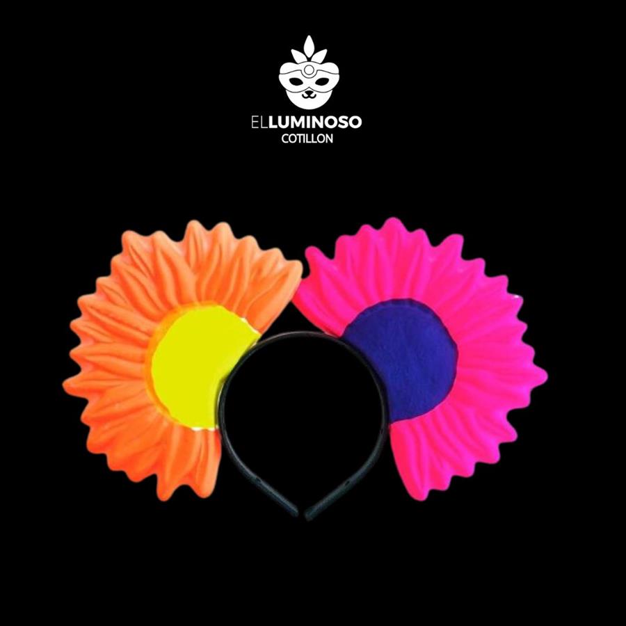 VINCHA FLOR DOBLE X6 TP