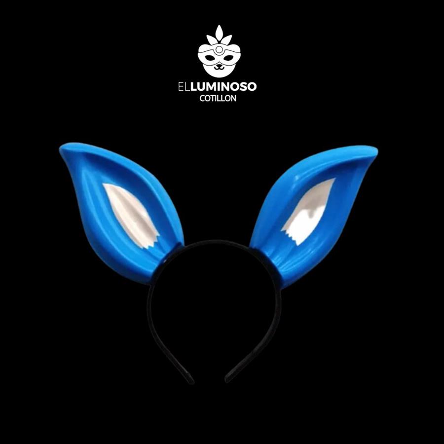 VINCHA CONEJO X6 CELESTE TP