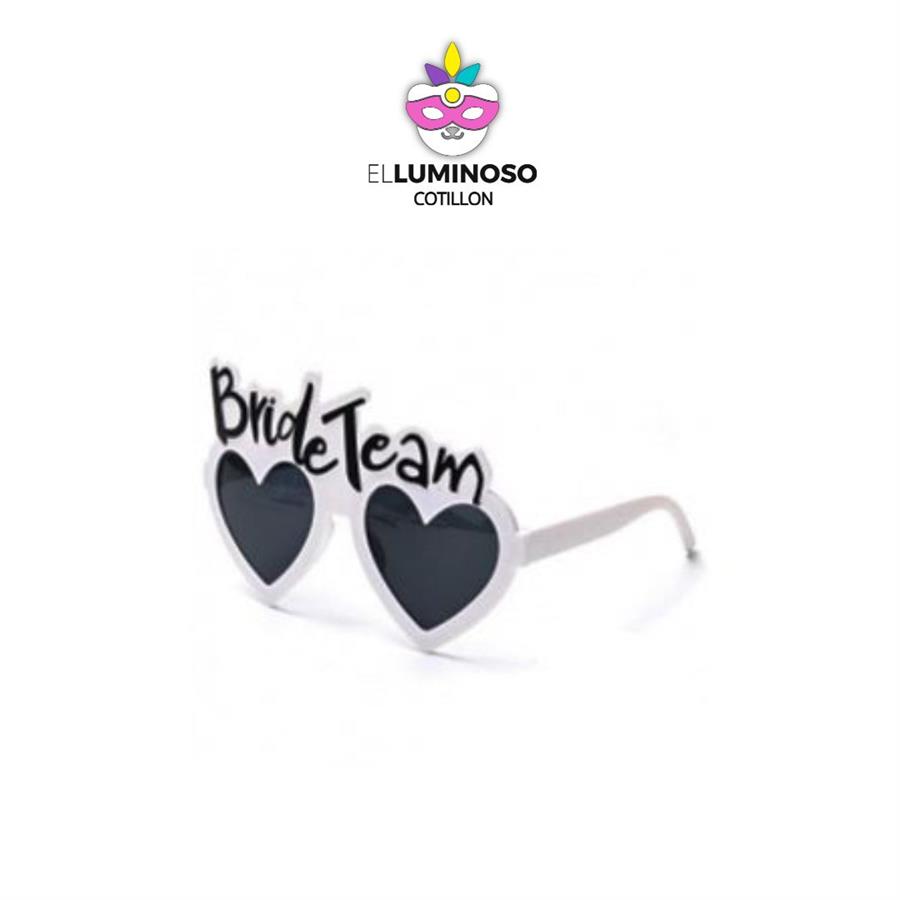 ANTEOJO CORAZON BRIDETEAM BLANCO X1