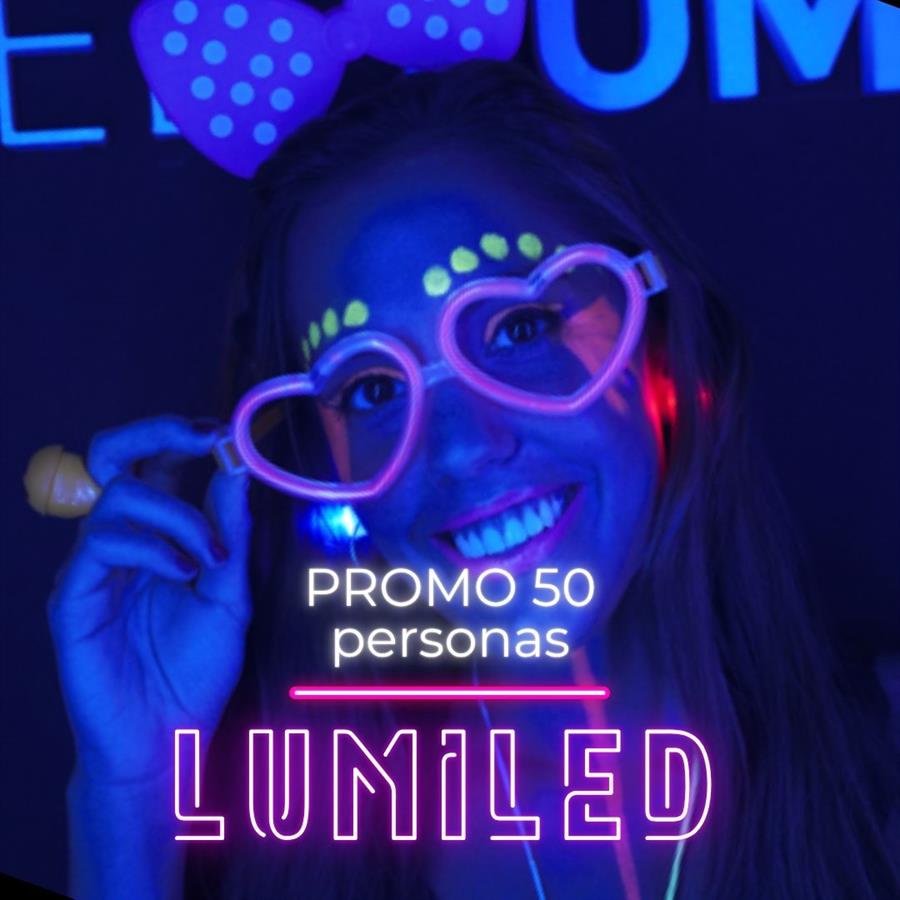 PROMO 50 PERSONAS LUMILED